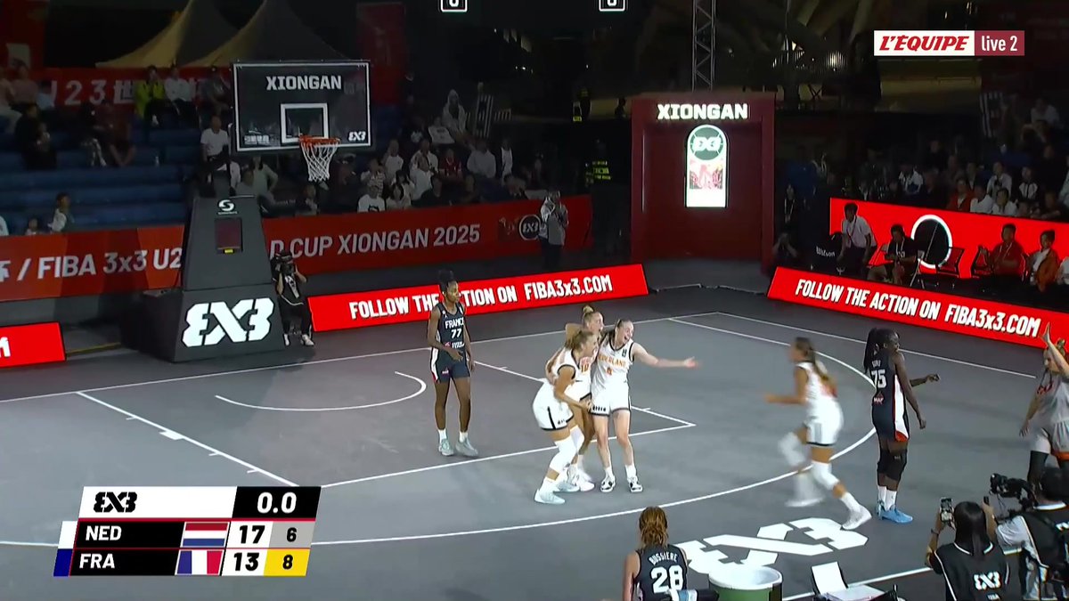 Les Bleues ont été dominées par les Néerlandaises ce dimanche en finale de la Coupe du monde U23. #lequipeBASKET