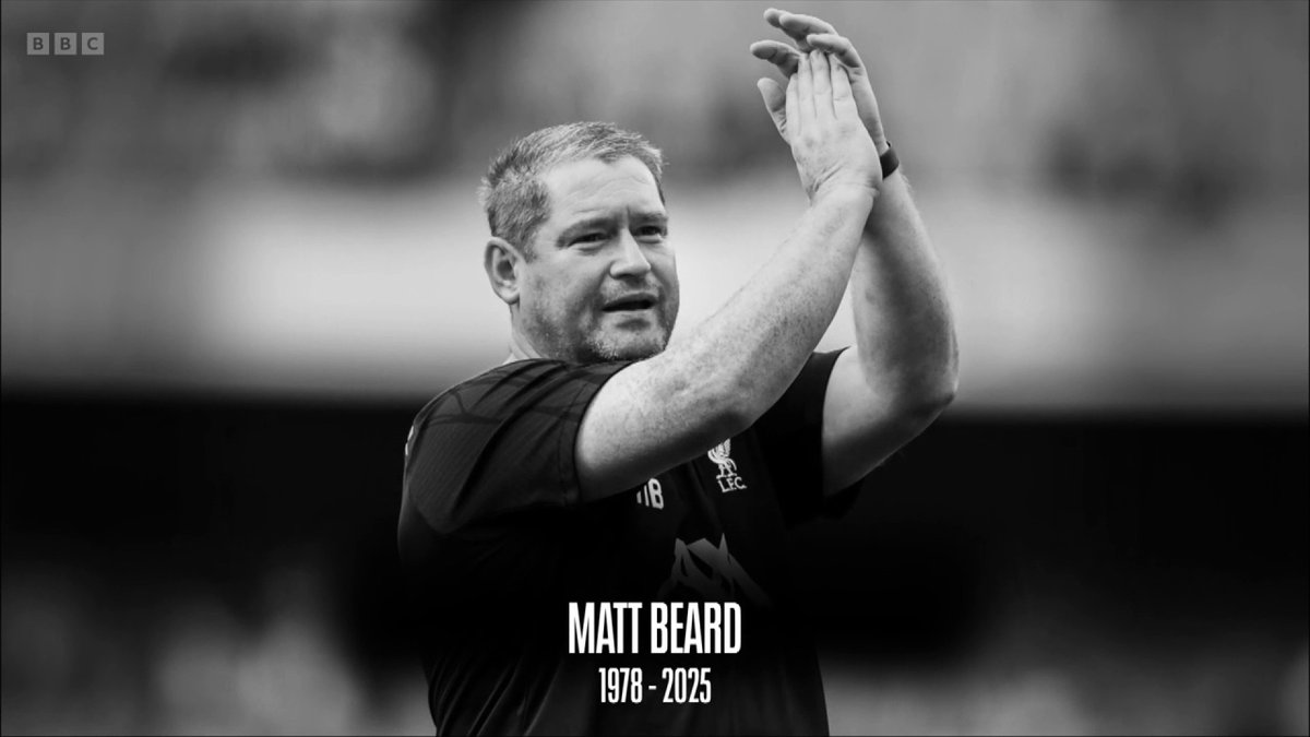 We are all devastated. The tragic news of Matt Beard's death broke last night and has been felt across the entire football community. All our thoughts are with his family and friends.