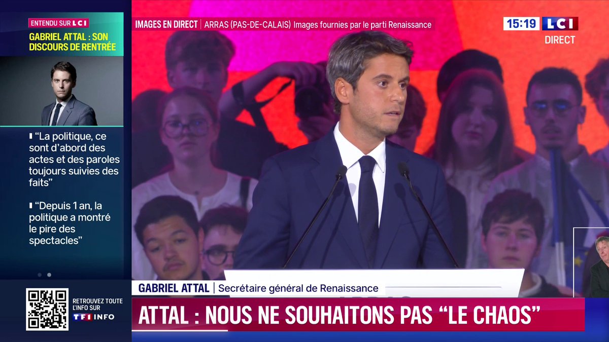 🚨ALERTE INFO Huit ans à profiter de tous les ministères, et maintenant Attal veut faire croire à la rupture avec Macron. "L'origine première de cette instabilité, c'est la décision de dissoudre l'Assemblée nationale"