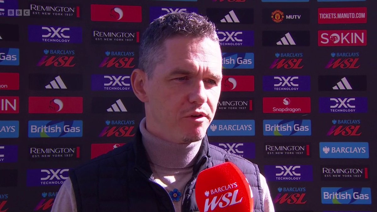 'A beautiful human.' ❤️ Man Utd head coach Marc Skinner pays tribute to Matt Beard. #BBCFootball #MUNARS