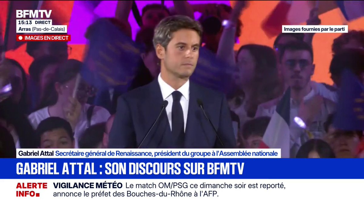 🔴🇫🇷 ALERTE VIDÉO | Gabriel Attal : "Depuis un an, la politique a montré le pire des spectacles". Venant du clown en chef...