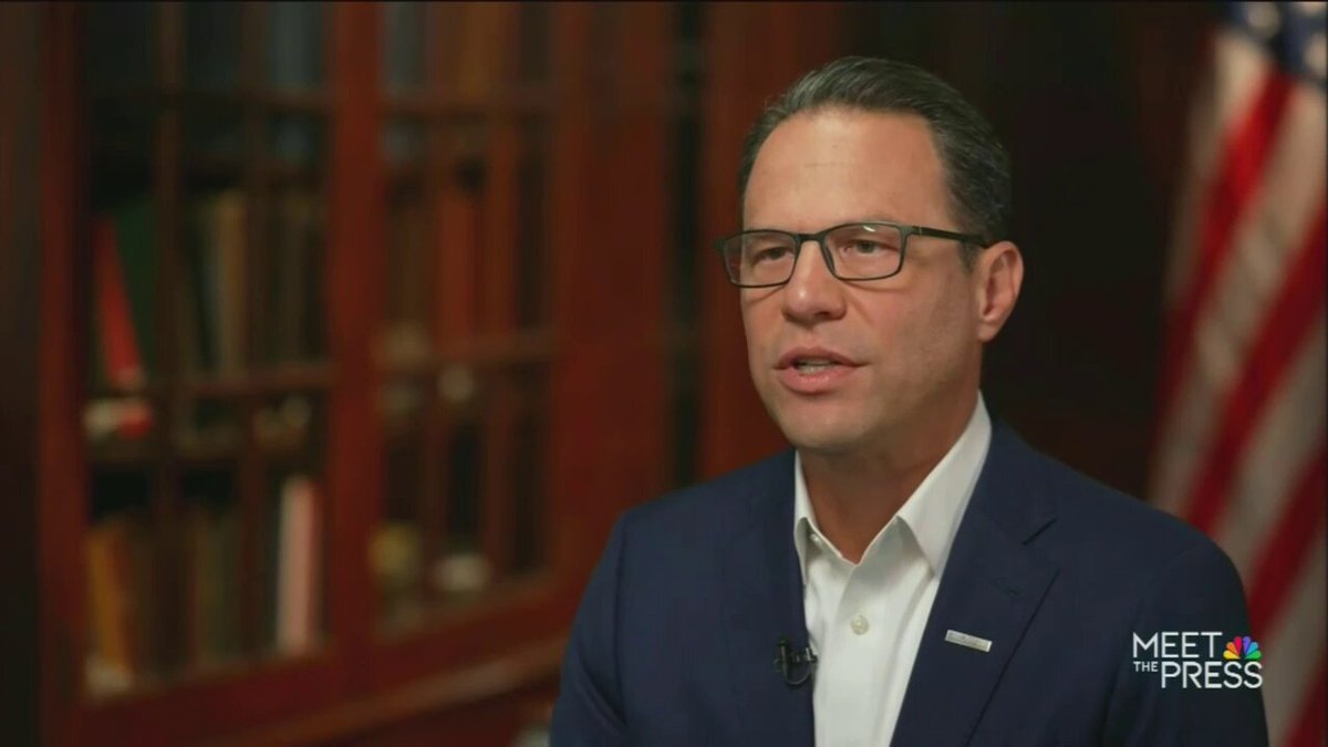 Josh Shapiro: "I was on a Spanish language radio program in the Allentown area just the other day. The host was asking me a bunch of questions about the work we're doing, and he said something really chilling to me -- that he now has to think about what topics he's going to discuss because he's fearful he might offend federal regulators of the president."