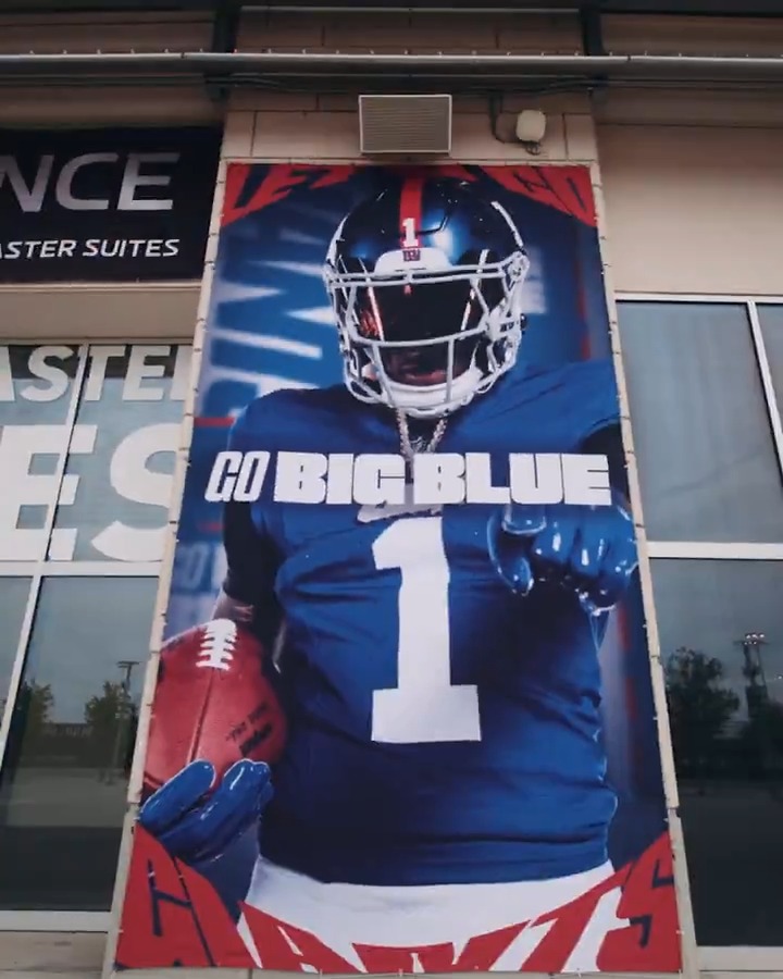 Giants fans... we're ready for you 🗣️