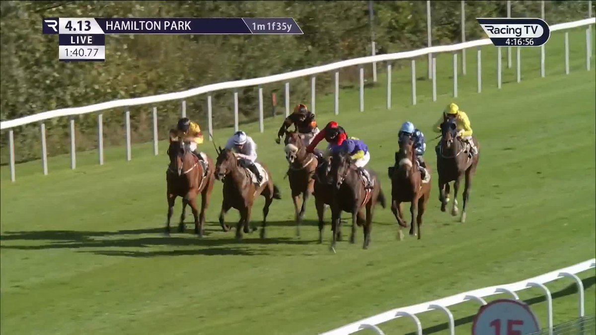 Tee Aitch Aye finally gets his turn in the Every Race Live On Racing TV Handicap for Carrutherstown-based Iain Jardine Racing