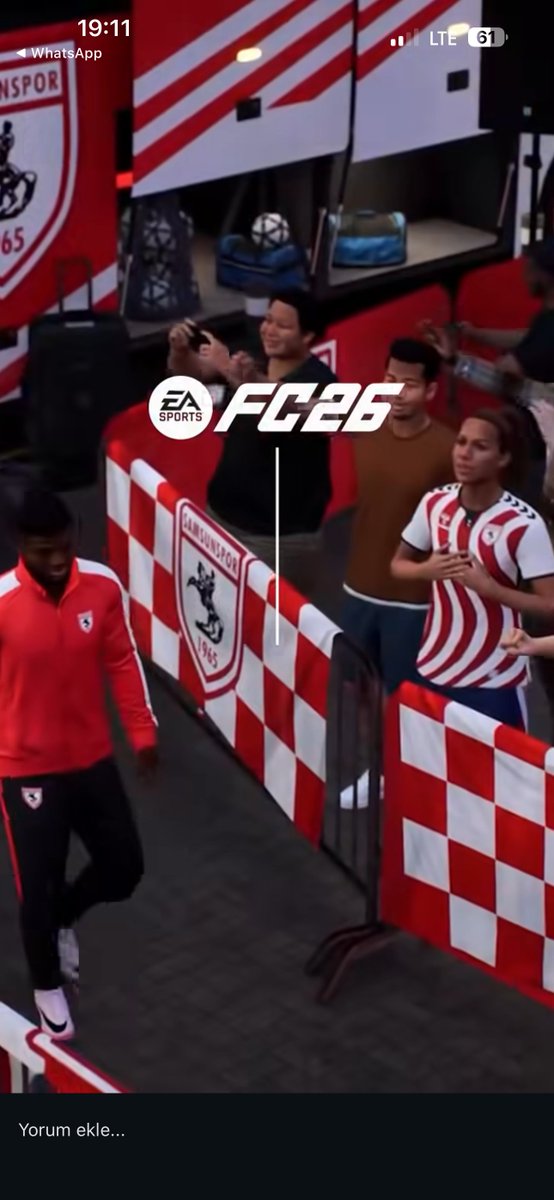 Matchday vibes 🏟️🔴⚪ @easportsfc #Samsunspor #SAMvFKG #AtatürklüArma #FC26 #easports