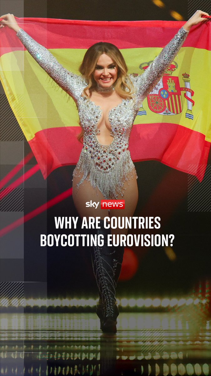 Ireland, Spain, the Netherlands, Slovenia and Iceland have all said they will boycott next year's Eurovision if Israel is allowed to compete. Sky's Katie Spencer breaks down the growing row over Israel's participation. 🔗