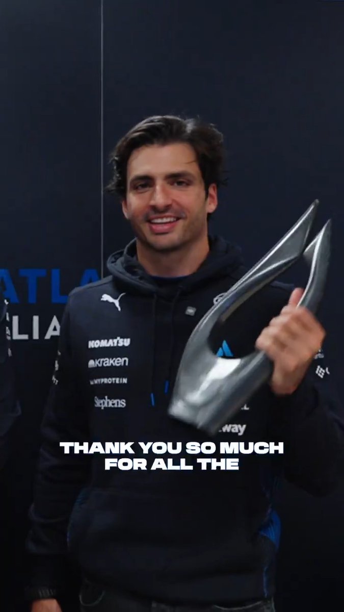 “For me, simple. VAMOS” 🚀💙 Hear from Carlos and JV after a MEGA day in Baku 🇦🇿