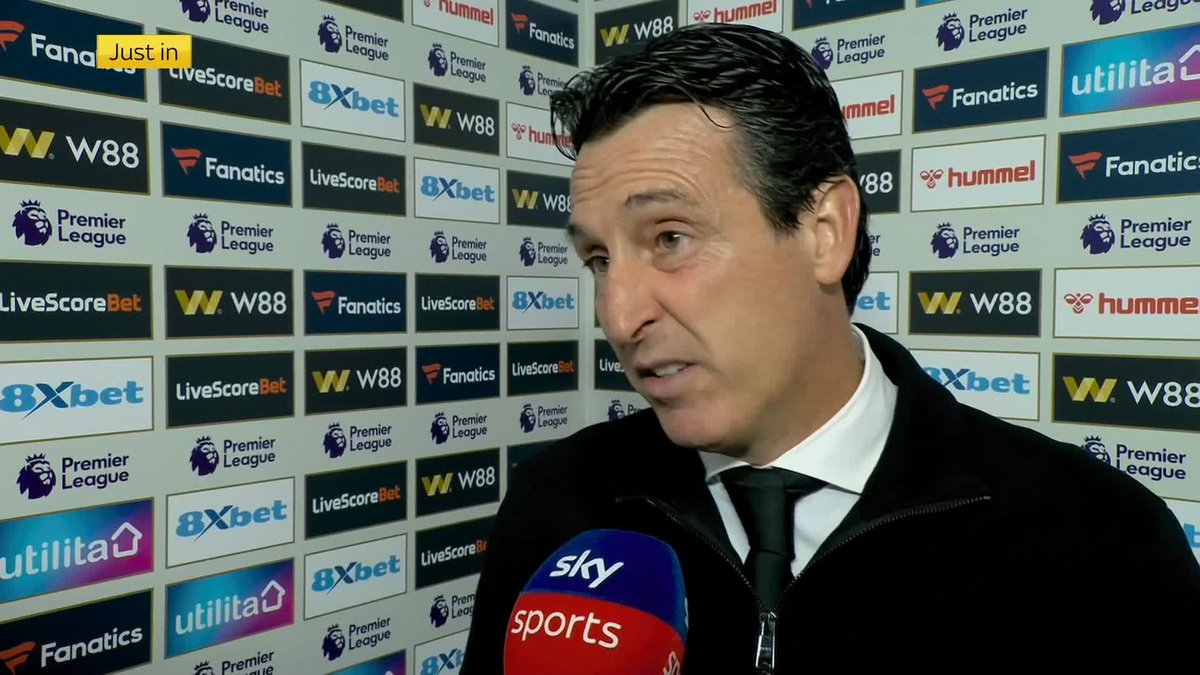 "I'm disappointed" Unai Emery isn't happy with his side's performance against Sunderland 🗣️