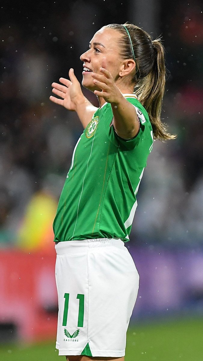 Katie McCabe sure knew how to score Ireland's first #FIFAWWC goal in style. 😳👏