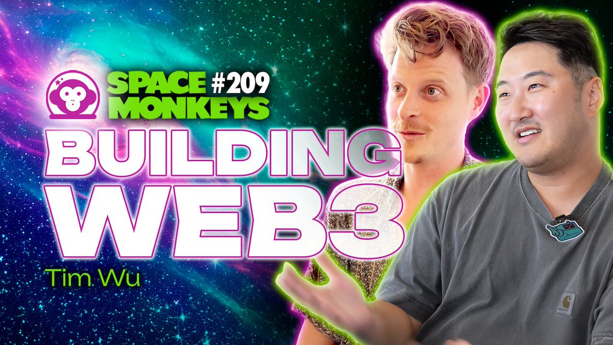 S P A C E M O N K E Y S ˄͎ Podcast Separating from the AWS Herd 🐂 → Building Polkadot & the Web3 Cloud feat. Timothy Wu w/ Jay Chrawnna Show Notes: Join Tim Wu, a Principal Engineer at ChainSafe, as he shares his journey from Web2 to Web3, revealing why he left the grind of AWS microservices for the innovative world of blockchain. Discover how ChainSafe is shaping Polkadot’s ecosystem, from building alternative clients to contributing to the revolutionary Jam upgrade. Learn about the future of decentralized computing, Web3 infrastructure, and why Polkadot’s SDK is already redefining how developers build scalable, open-source products. If you’re curious about blockchain’s next big leap, this is a must-watch for developers and tech enthusiasts alike. Jump in ↯ 0:00 Web2 in the 6ix 3:35 The AWS Herd 4:58 Web3 Switch 6:43 ChainSafe 11:04 Alt Polkadot Client 14:31 JAM 17:41 The Web3 Cloud 24:26 Polkadot SDK JAM with DOT - follow The Kus!