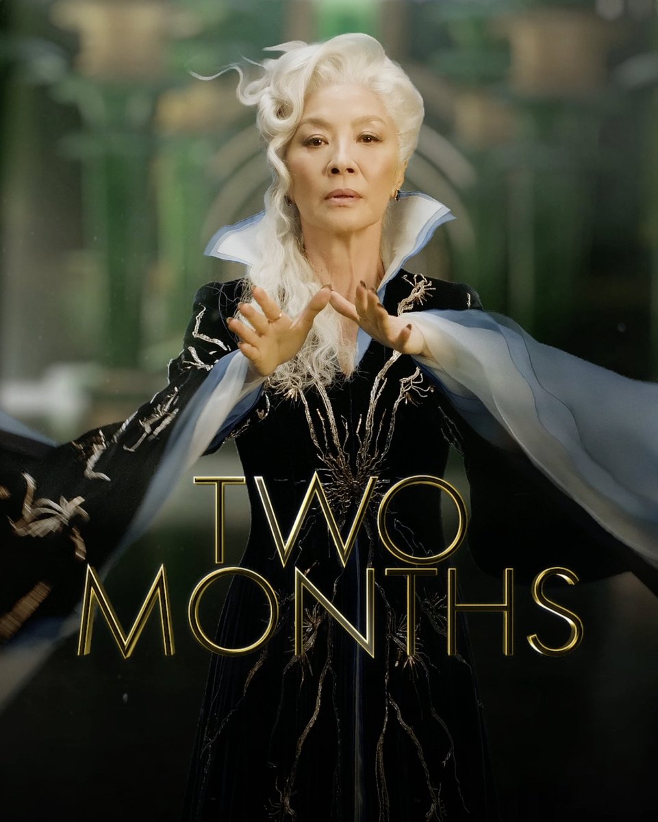 🌪️ Wicked: For Good hits theaters in 2 months!