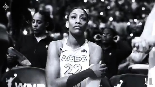 You did your big one, A. ✨ A'ja Wilson // @wnba