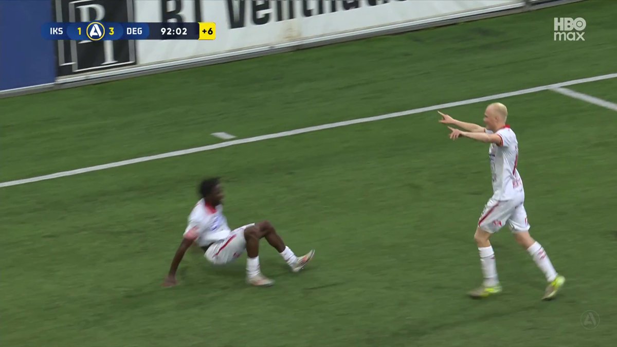3-1 Degerfors! Philippe Ndinga med en dunderträff 🎯 📲 Se matchen på HBO Max