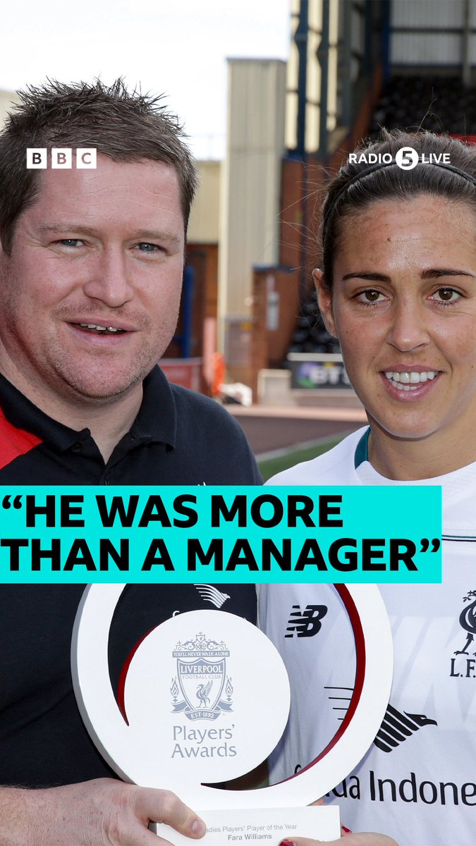 "He was more than a manager. A great mentor, a great friend, just somebody that cared." A beautiful and emotional tribute to Matt Beard from one of his former players, Fara Williams ❤️ #BBCFootball