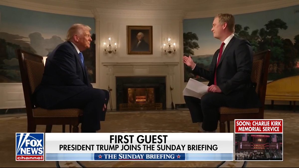 From TV producer to president, President Trump knows a thing or two about show launches — and he has some special advice for Peter Doocy as 'The Sunday Briefing' premieres.