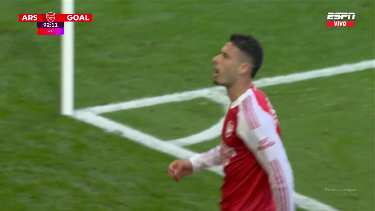 "Martinelli": Porque convirtió el gol para el empate de Arsenal con Manchester City en la #PremierLeague