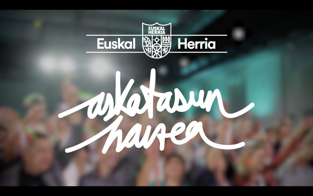 Herri langilean konfidantza osoa daukagu garai konplexu honi erantzunak bilatu eta Euskal Herriaren etorkizuna marrazteko. Aberria guztiona eta guztiontzat izango da. Aberria Euskal Errepublika izango da! Azaroak 22 • Bilbo • #AskatasunHaizea 🌟