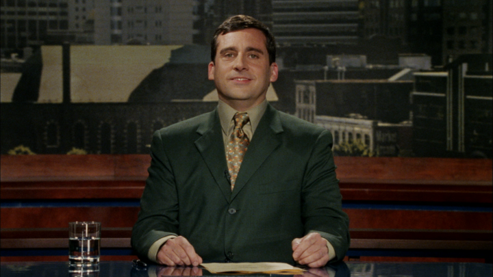 In Bruce Almighty (2003), Steve Carell landed the role because he was the only actor in auditions who nailed the anchor breakdown scene where Jim Carrey makes him speak gibberish. It became one of his breakthrough moments and helped launch his career.