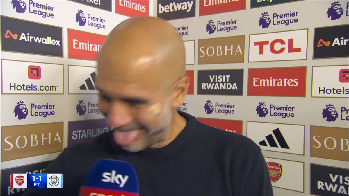 “Are you satisfied?” Pep Guardiola fires back with a cheeky comment when pressed on City’s demanding schedule and player fatigue 😅
