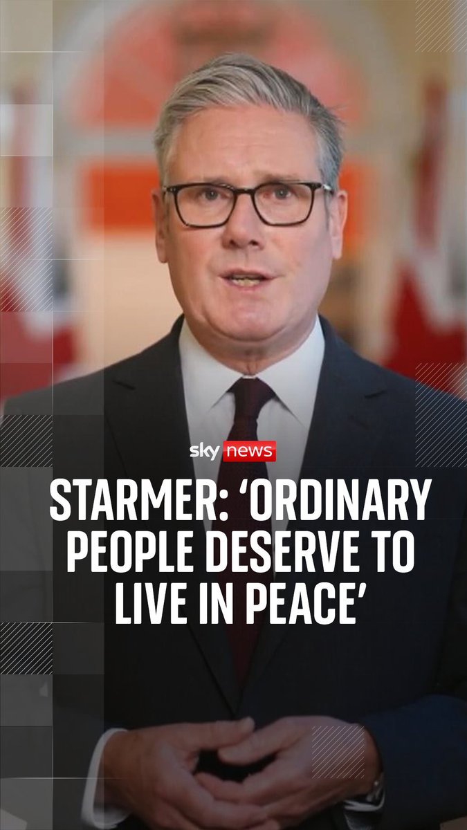 Prime Minister Sir Keir Starmer announced the UK will recognise the state of Palestine, after setting out a series of conditions in July, including agreeing a ceasefire with Hamas. 🔗