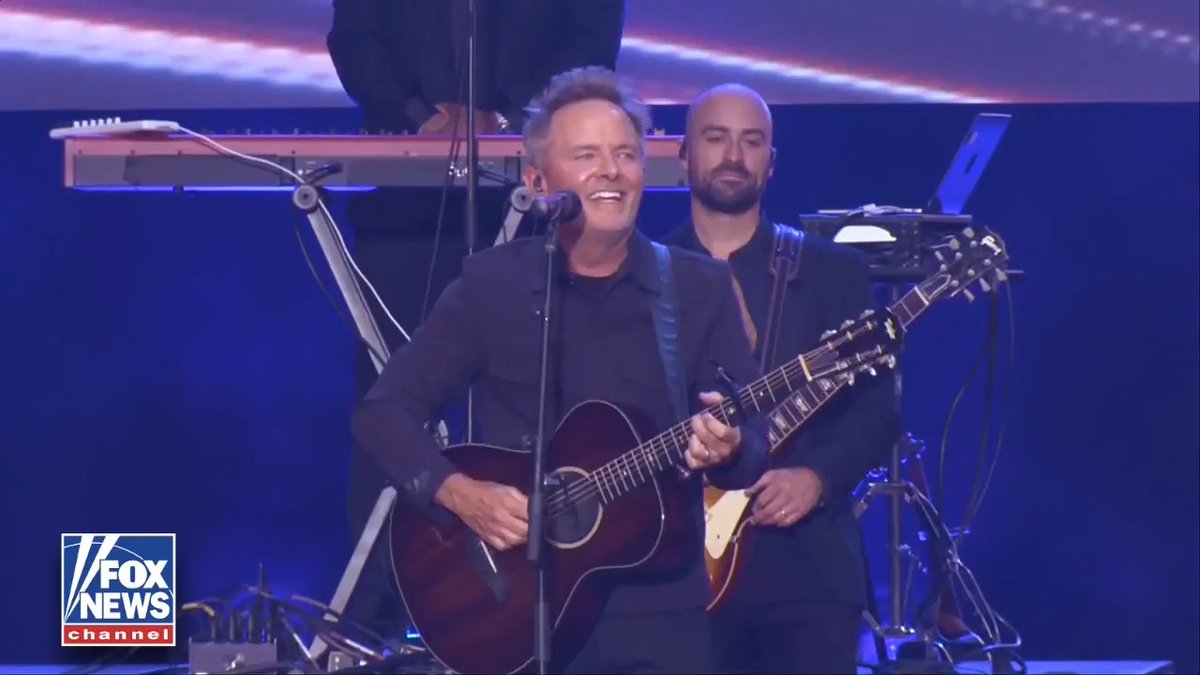 NOW: Chris Tomlin opens Charlie Kirk’s memorial service with a message of faith: “At the name of Jesus, every knee will bow and every tongue confess that He is the Lord.”