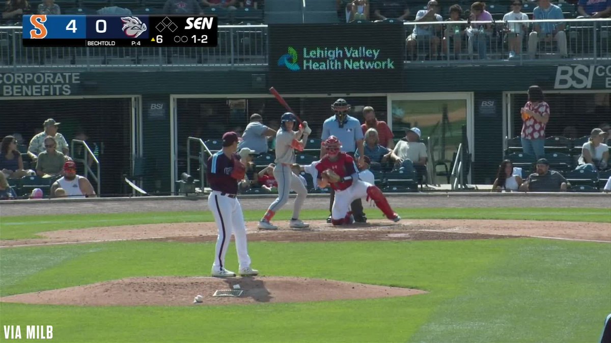 A towering home run for Carson Benge 💣