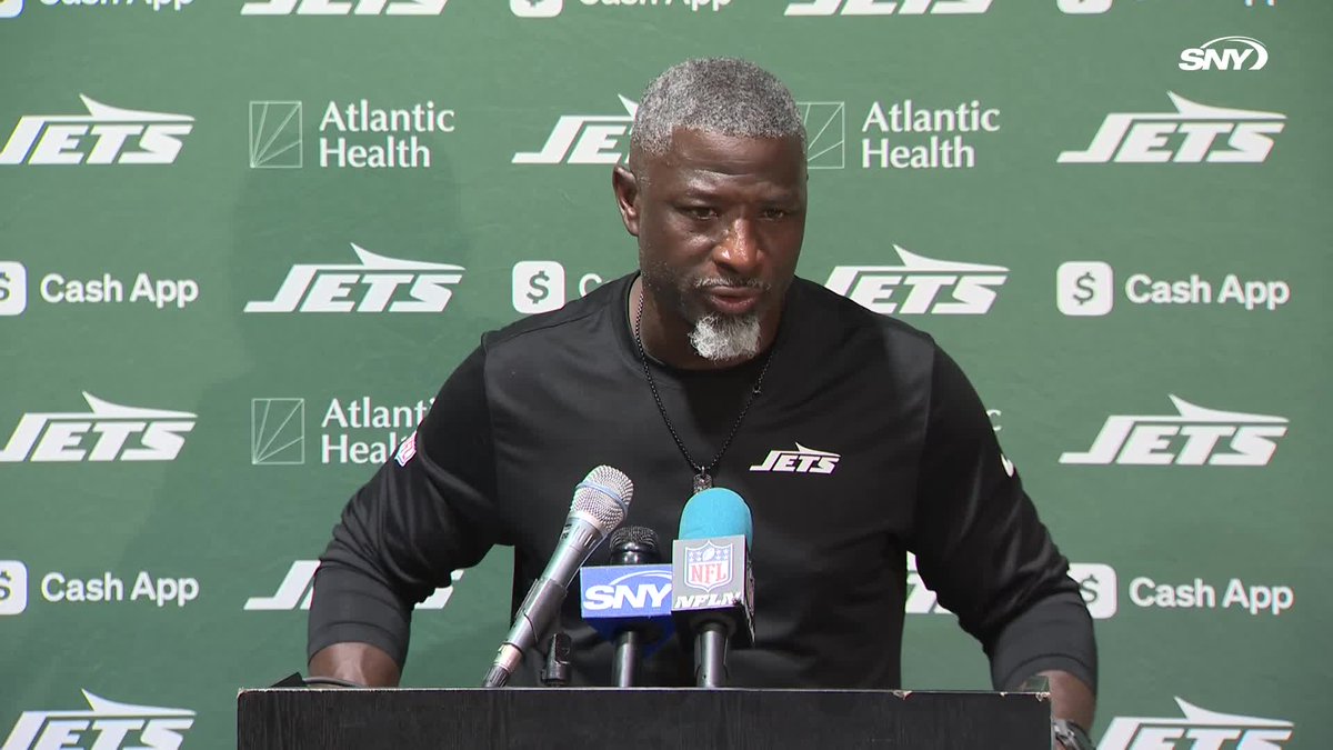 "We're not the same team as what everyone says, 'same old Jets', there's no give up in them." - Aaron Glenn