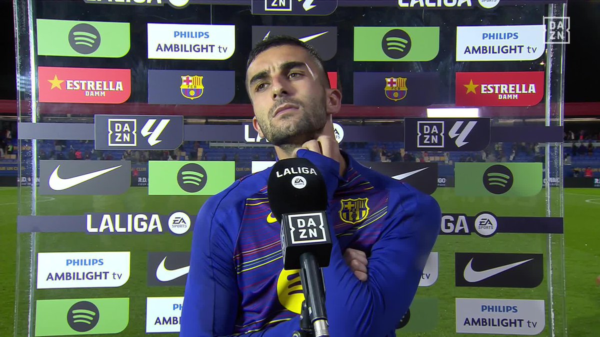 "Muchas veces ellos (Getafe) no proponen nada, intentan hacer demasiadas faltas... pero lo hemos encarrilado bien" 🎙️ Ferran Torres se pronuncia después de la victoria contra el Getafe #LALIGAenDAZN ⚽