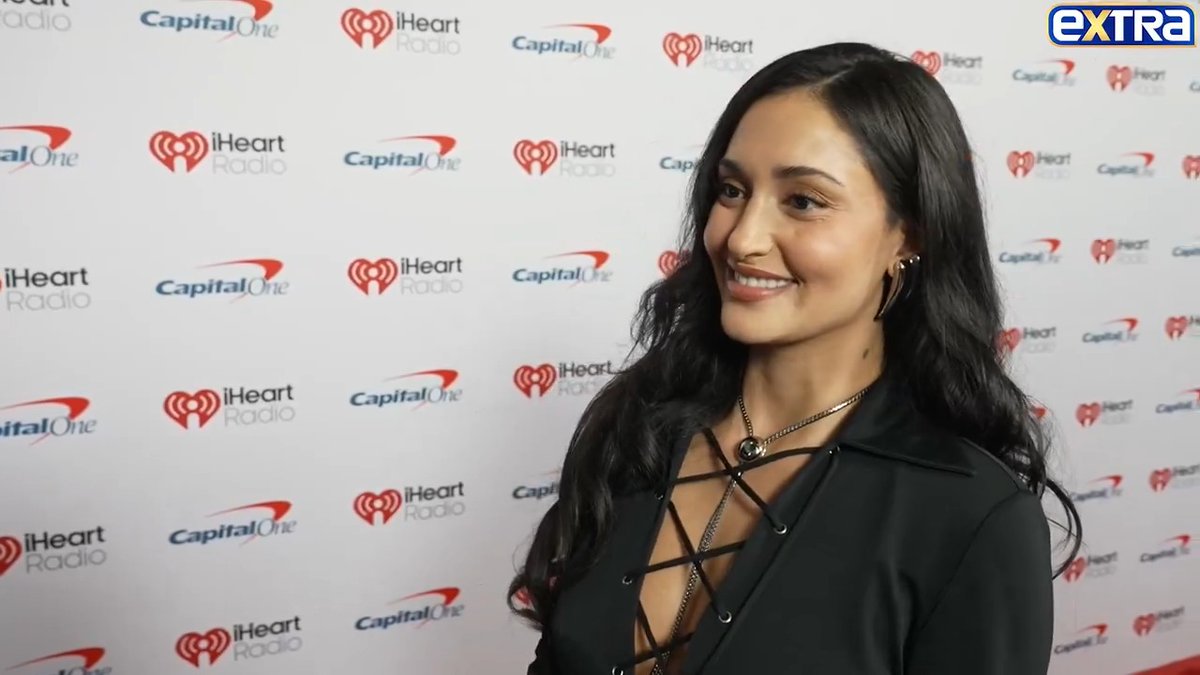 #LoveIslandUSA's Leah Kateb gushes over her "best friend" Miguel Harichi after a year together and reveals her "final girl" movie dreams! #iHeartFestival2025
