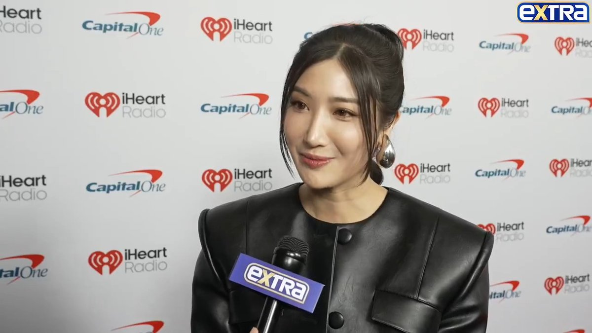 "KPop Demon Hunters" singer-songwriter EJAE says she'd love to collab with LISA, Doja Cat &amp; Maroon 5! 🎶 #iHeartFestival2025