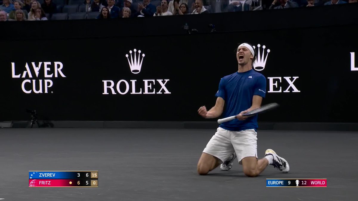 ¡El mejor punto de la Laver Cup! QUÉ LOCURA 🤯