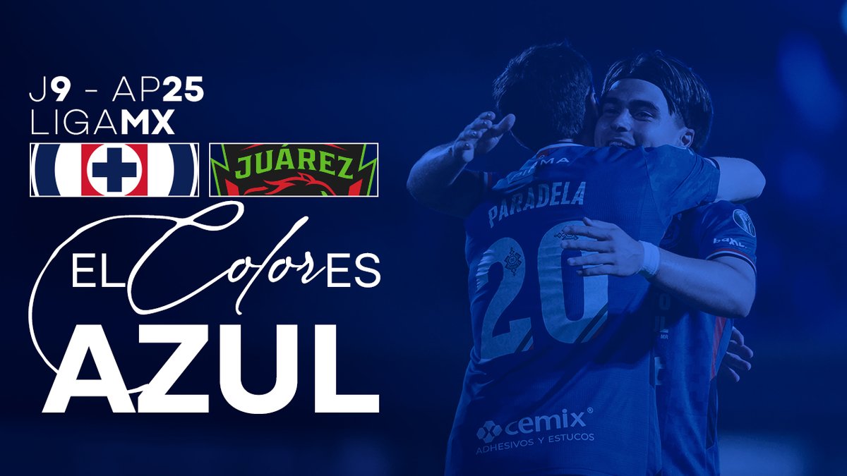 Un triunfo que refleja el trabajo, la unión y la entrega de todos. 💙 Celebramos la victoria ante Juárez… ¡y ya son 7 al hilo! 🔥 Seguimos invictos en el torneo, con la mira puesta en nuestros objetivos. ¡Disfruten de "El Color es AZUL" de la jornada 9! 🎥