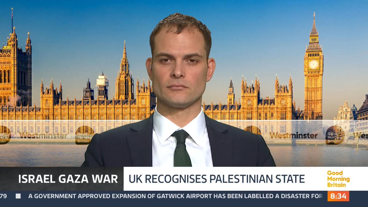 'Why is this not a massive win for Hamas?' Susanna Reid asks Hamish Falconer MP as the UK formally recognises a Palestinian state.