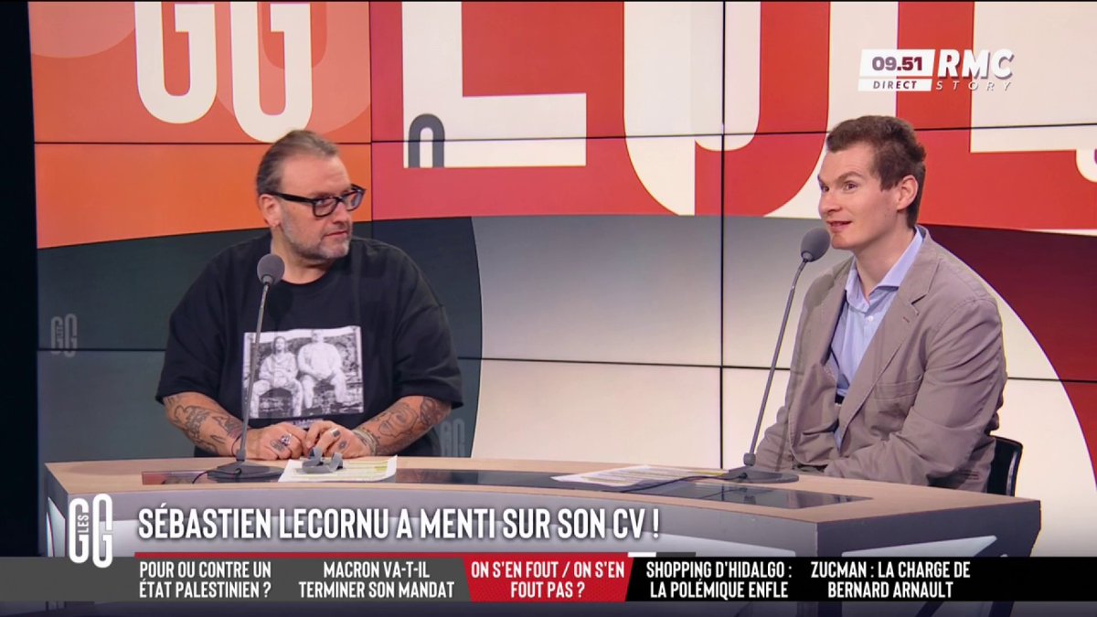 📇 Sébastien Lecornu a menti sur son CV ! 🗣️ Jean-Loup Bonnamy : "Le master de notre époque, c'est le CAP des années 50. Les mecs ils ont un master, ils savent pas écrire leur prénom sans faire des fautes." #GGRMC