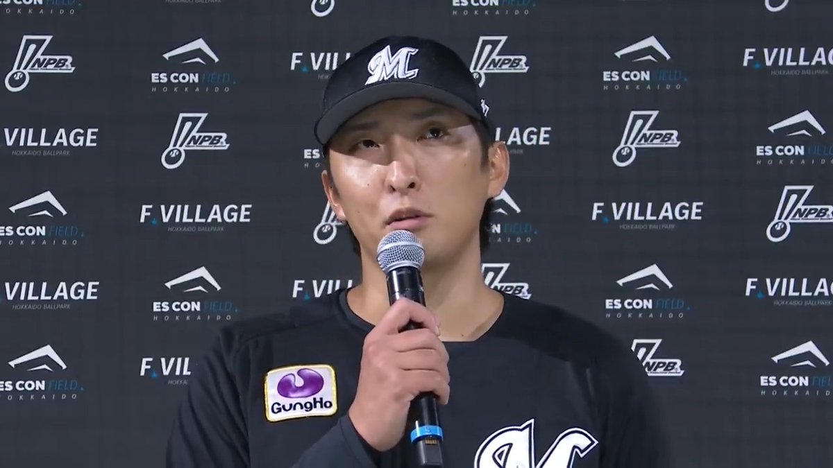 ／ 9/22 ヒーローインタビュー⚾️ ＼ 千葉ロッテ 河村説人 投手✨