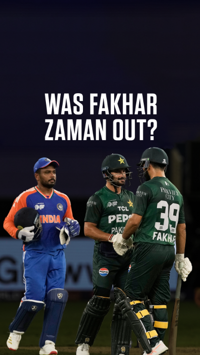 Was Fakhar Zaman out or not out against India? #TimeOut