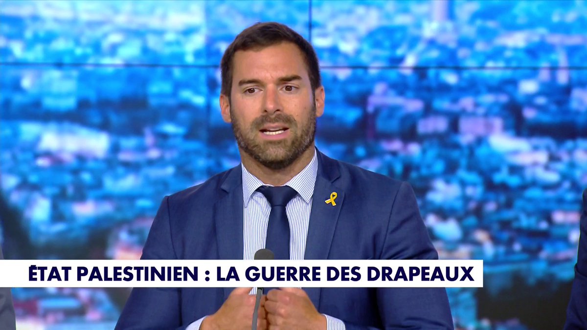 Julien Odoul sur le choix de certaines mairies de hisser le drapeau palestinien ce lundi : «C'est une opération électorale, communautariste, qui cherche à flatter une part de l'électorat dans des mairies de gauche», dans #MorandiniLive