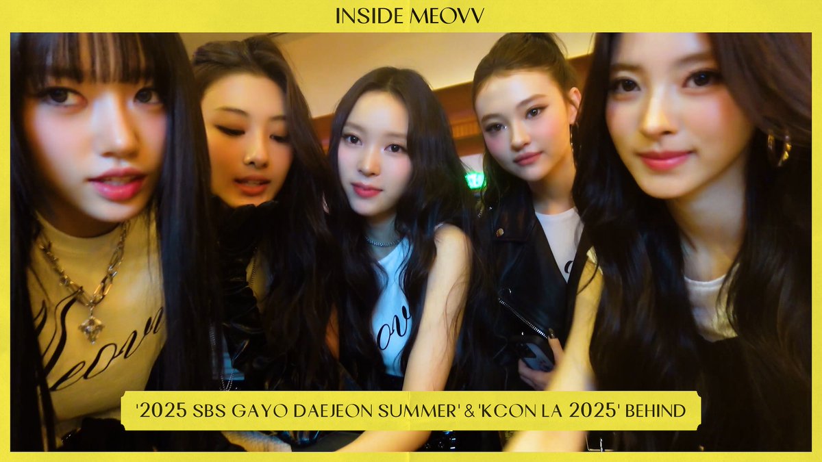 INSIDE MEOVV | ‘2025 SBS Gayo Daejeon Summer’ &amp; ‘KCON LA 2025’ BEHIND 🔗 #MEOVV #미야오 #INSIDEMEOVV #THEBLACKLABEL #더블랙레이블