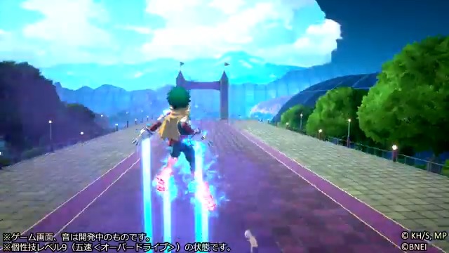 近日登場予定の #緑谷OFA の特殊アクションを紹介！ 特殊アクション「煙幕（えんまく）」「発勁（はっけい）」 煙幕（えんまく）はその場に煙幕を出し、身を隠す技、 発勁（はっけい）はジャンプ性能を強化する技だ！ 他の”個性”技と組み合わせ、相手を翻弄しながら戦おう！ #ヒロアカUR