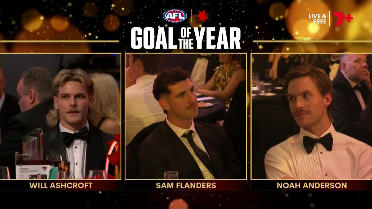 Noah Anderson takes home the 2025 NAB Goal Of The Year with this sealer against Collingwood 😮💨 #Brownlow