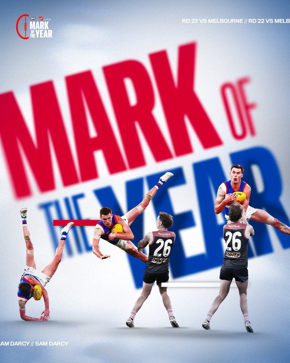 The mark that sealed the game 👏 Sam Darcy, Mark of the Year winner 💫