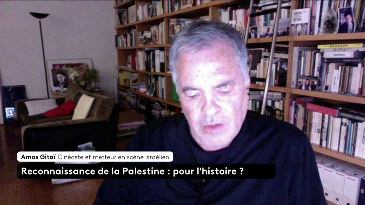 🔴 🗣 DIRECT - Reconnaissance de la Palestine par la France : "C'est vrai que c'est un acte symbolique, mais ça peut mener à la construction d'un accord bilatéral israélien/palestinien, ce que j'espère", explique Amos Gitaï, cinéaste et metteur en scène israélien. #franceinfo