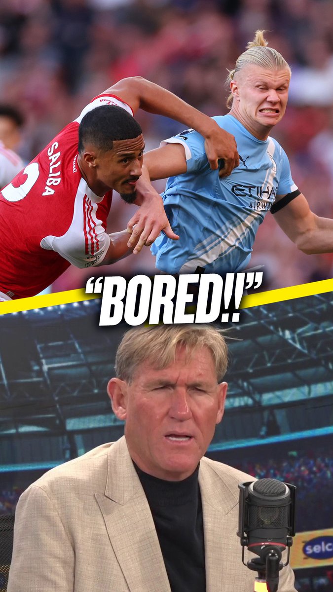 🥱 "I was fundamentally bored!!" 😫 "When you have the best against the best, you want to see it!" 🏆 "In order to win the title, you need to have a bit of art about you!" Simon Jordan was not impressed with how #AFC and #MCFC approached their game! 😤