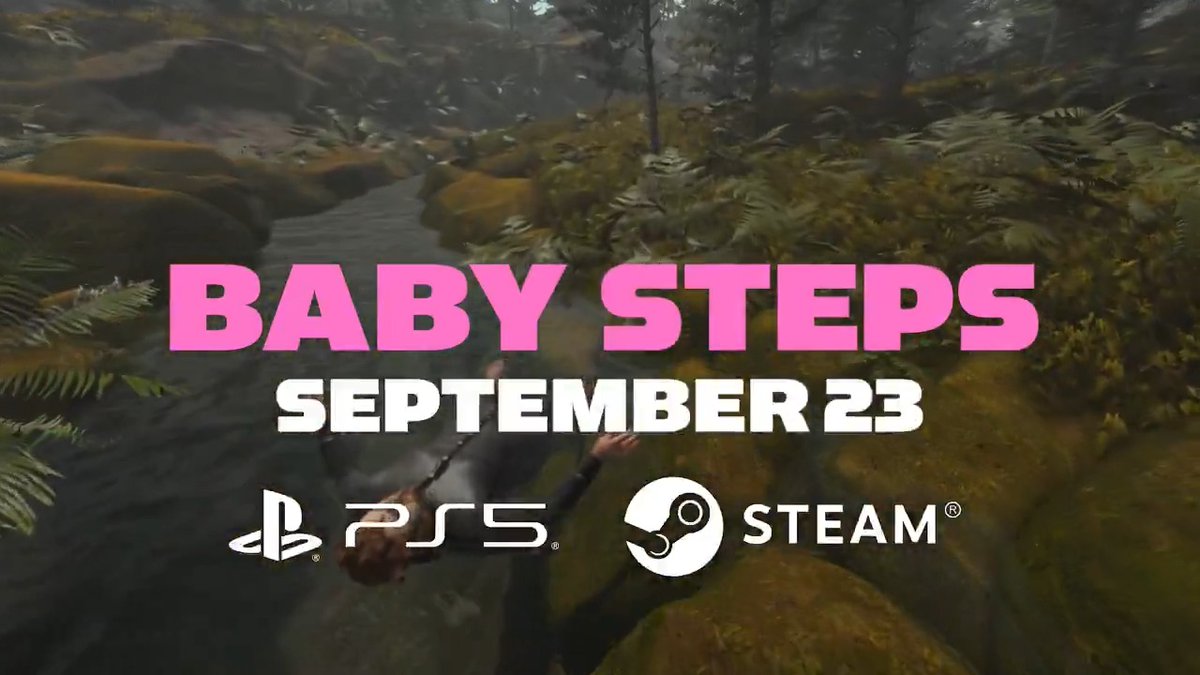 Baby Steps is out TOMORROW! There's a big ol' sleepy bear near a river. 🌳🐻💤🌳