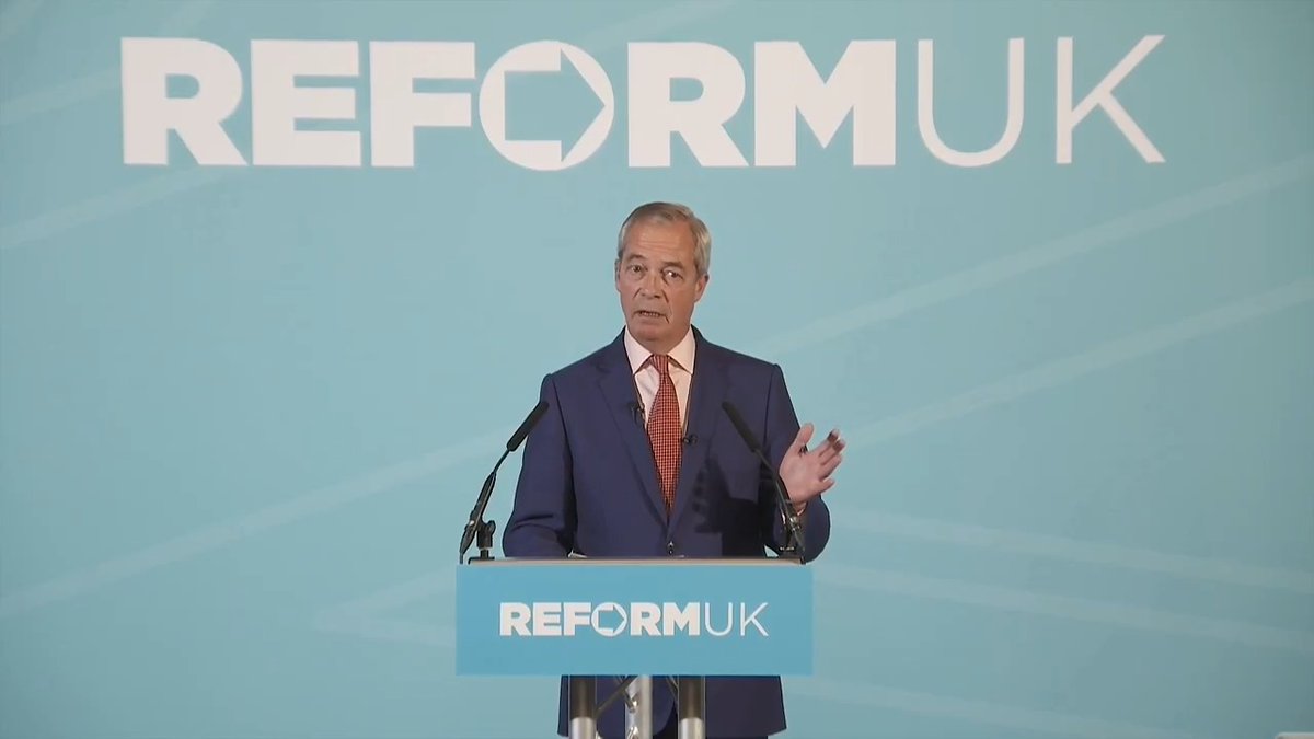 Nigel Farage: "Under a Reform Government, welfare will be for UK citizens only."