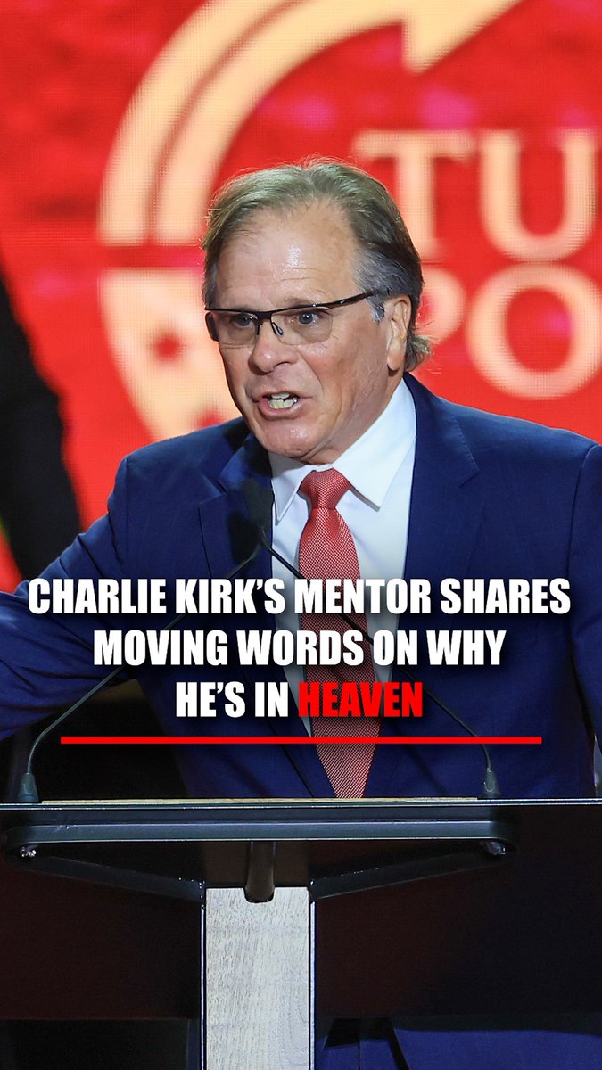 ETERNAL HOPE: Charlie Kirk's mentor and friend shared how they did everything to save him after he was shot, before delivering powerful words on why he's in Heaven: "Charlie Kirk is in Heaven because his Savior sacrificed himself for Charlie Kirk."