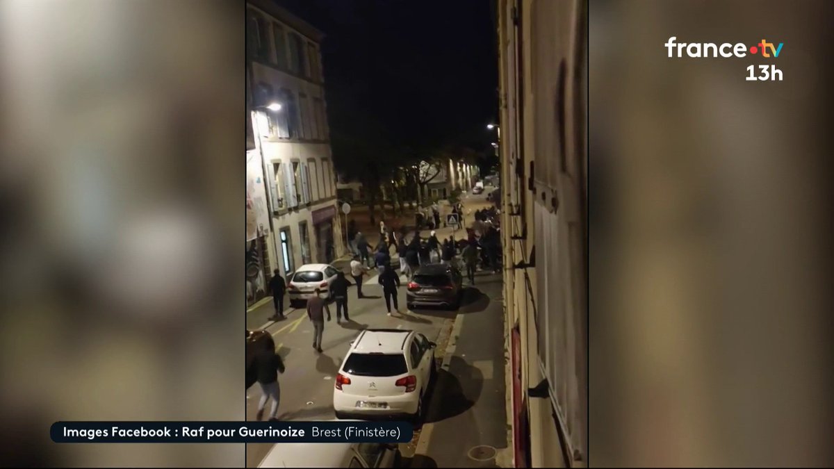 🔴 Attaque à Brest : des hommes masqués sèment la terreur - Pendant de longues minutes, des hommes cagoulés ont passé à tabac les clients d'un bar. Au moins 3 personnes sont blessées, dont une hospitalisée. #JT13H