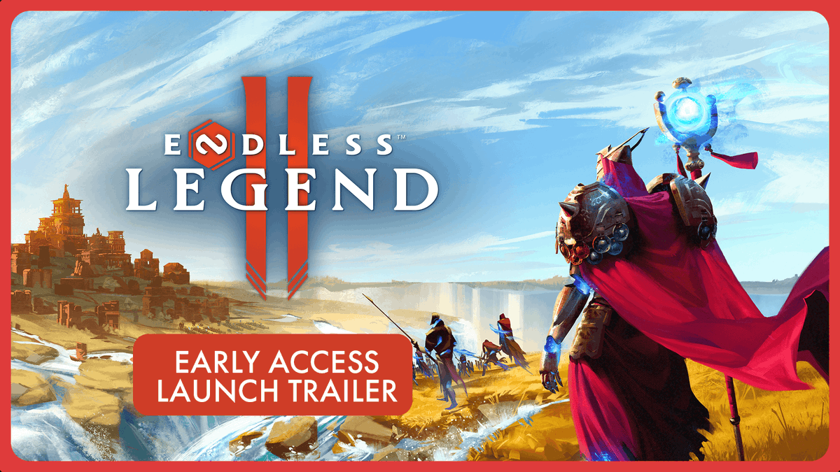 ENDLESS Legend 2 enters Early Access today! Available NOW on Steam: The legend continues, are you ready to write your own story? #EndlessLegend2 #EndlessUniverse