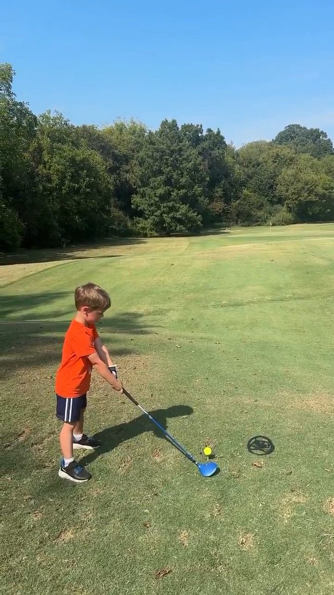 This 4-year-old just made his first hole-in-one! The smile is what it's all about. 🙌 (📹: Instagram/ hayntal)