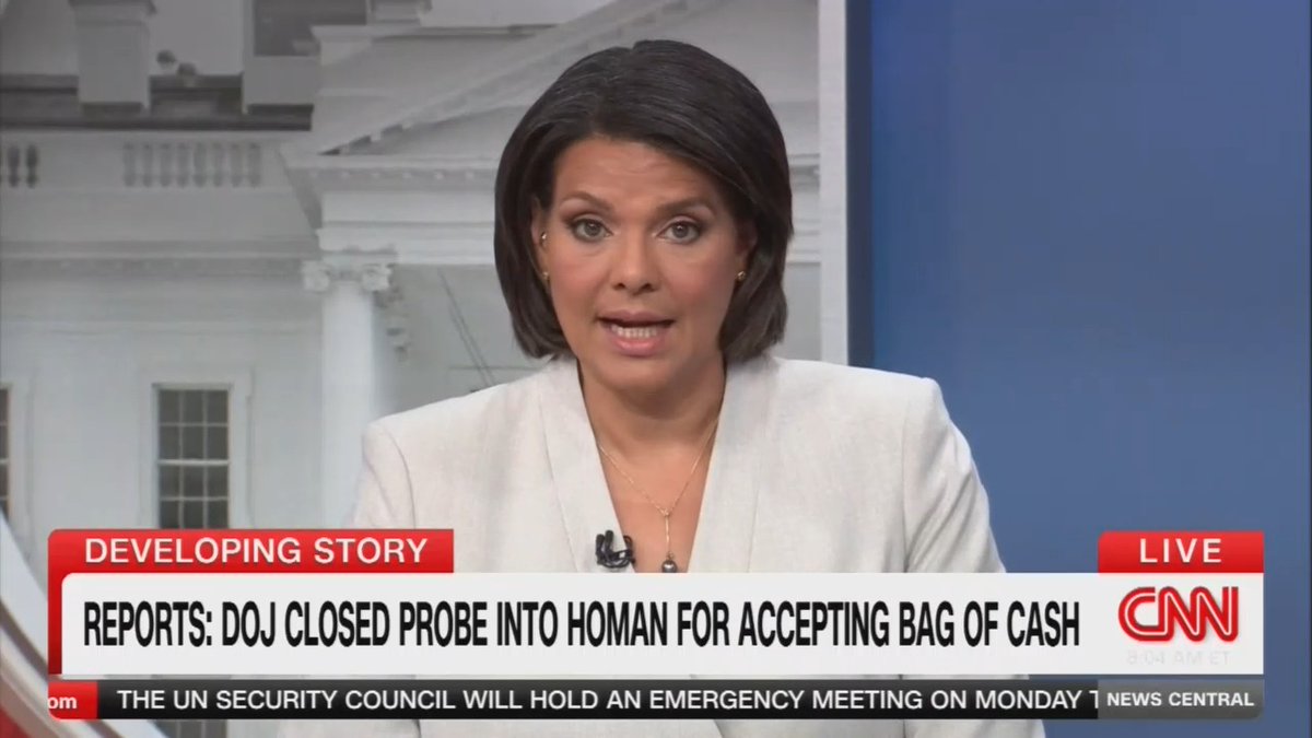 CNN: Multiple reports indicate Tom Homan was recorded accepting a bag with $50,000 in cash from FBI agents in an undercover sting operation. But the Justice Department closed the case.
